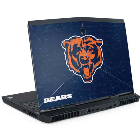 NFL Chicago Bears - Alternate Distressed Dell Alienware Skin