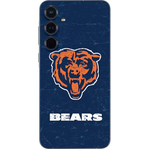 NFL Chicago Bears - Alternate Distressed Galaxy A55 5G Skin