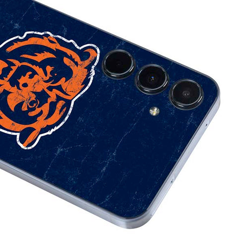 NFL Chicago Bears - Alternate Distressed Galaxy A55 5G Skin