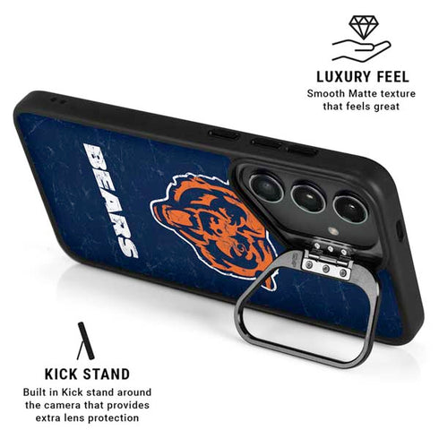 NFL Chicago Bears - Alternate Distressed Galaxy S25 Plus Kickstand Case