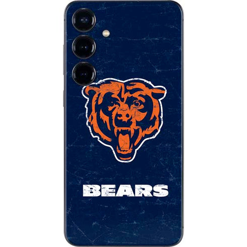 NFL Chicago Bears - Alternate Distressed Galaxy S25 Plus Skin