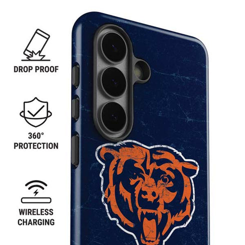NFL Chicago Bears - Alternate Distressed Galaxy S26 Impact Case