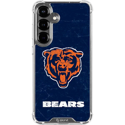 NFL Chicago Bears - Alternate Distressed Galaxy S26 Plus Clear Case