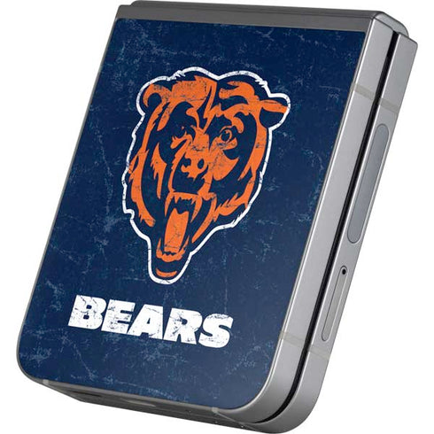 NFL Chicago Bears - Alternate Distressed Galaxy Z Flip6 Skin