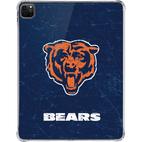 NFL Chicago Bears - Alternate Distressed iPad Pro 11in (2024) Clear Case