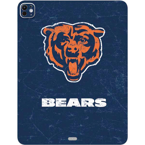 NFL Chicago Bears - Alternate Distressed iPad Pro 13in M4 (2024) Skin