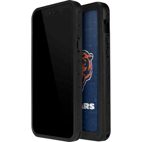 NFL Chicago Bears - Alternate Distressed iPhone 15 Pro Waterproof Case