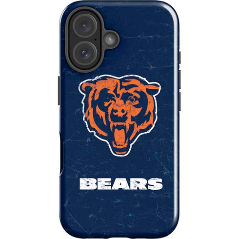 NFL Chicago Bears - Alternate Distressed iPhone 16 Impact Case
