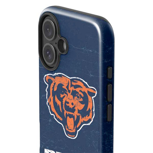NFL Chicago Bears - Alternate Distressed iPhone 16 Impact Case