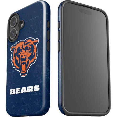 NFL Chicago Bears - Alternate Distressed iPhone 16 Impact Case