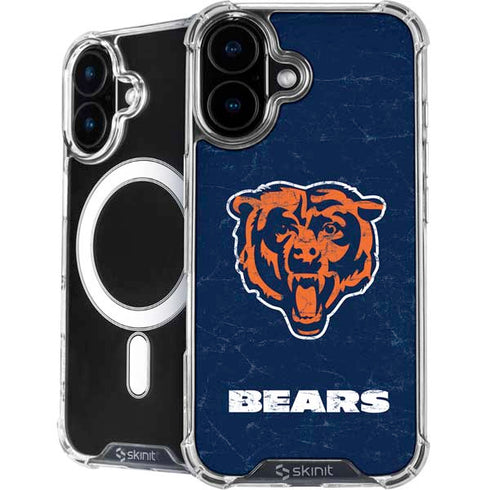 NFL Chicago Bears - Alternate Distressed iPhone 16 Plus MagSafe Case