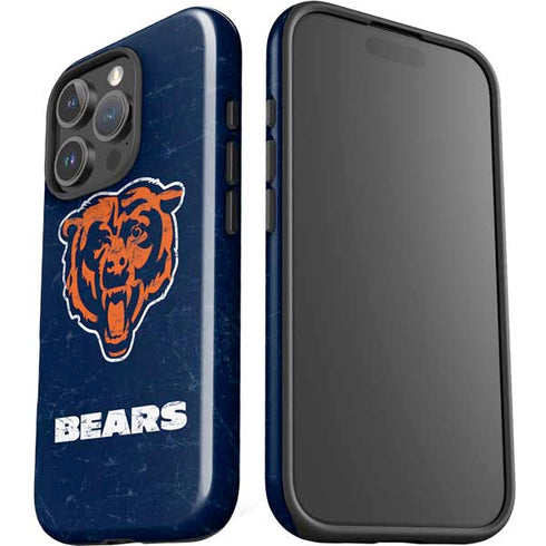 NFL Chicago Bears - Alternate Distressed iPhone 16 Pro Impact Case