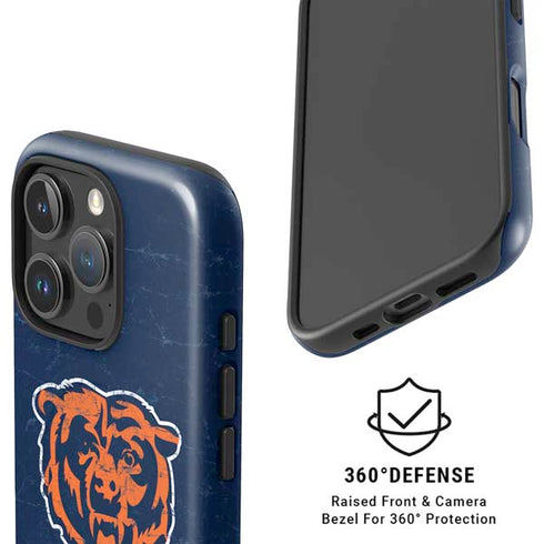 NFL Chicago Bears - Alternate Distressed iPhone 16 Pro Magsafe Impact Case