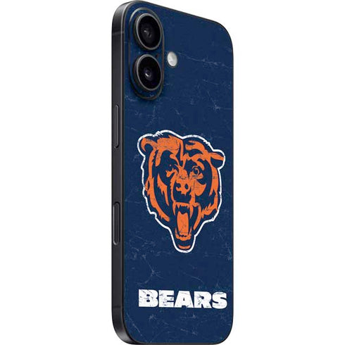 NFL Chicago Bears - Alternate Distressed iPhone 16 Skin