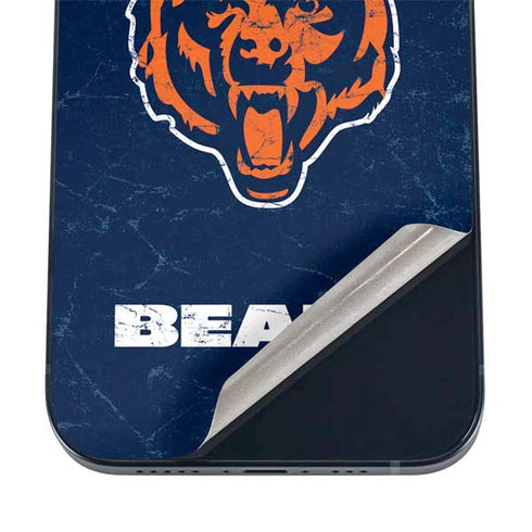 NFL Chicago Bears - Alternate Distressed iPhone 16 Skin