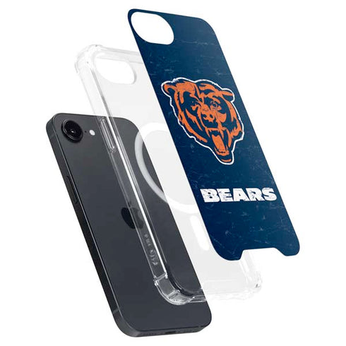 NFL Chicago Bears - Alternate Distressed iPhone 16e MagSafe Case