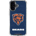 NFL Chicago Bears - Alternate Distressed iPhone 17 Clear Case