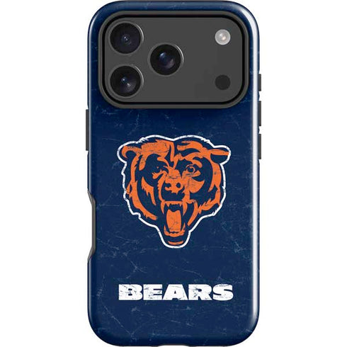 NFL Chicago Bears - Alternate Distressed iPhone 18 Pro Impact Case