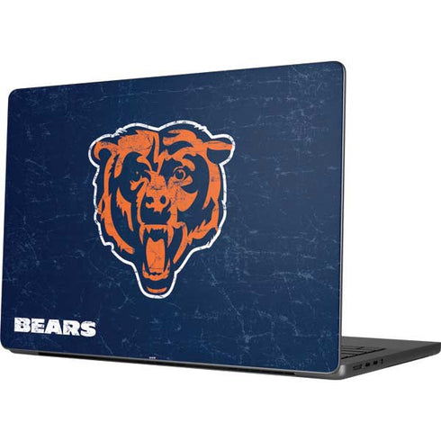 NFL Chicago Bears - Alternate Distressed Apple MacBook Pro 14-inch Skin