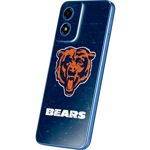 NFL Chicago Bears - Alternate Distressed Moto G Play 4G (2024) Skin