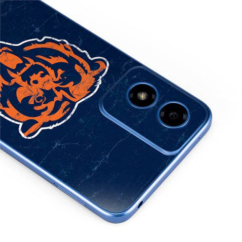 NFL Chicago Bears - Alternate Distressed Moto G Play 4G (2024) Skin