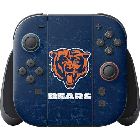 NFL Chicago Bears - Alternate Distressed Nintendo Switch 2 (2025) Joy-Con Controller Skin