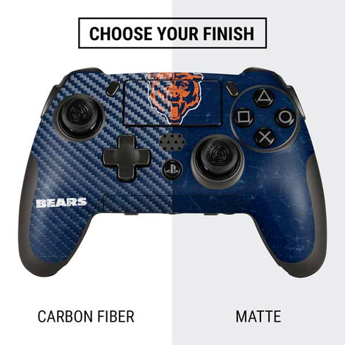 NFL Chicago Bears - Alternate Distressed PlayStation Scuf Vantage 2 Controller Skin
