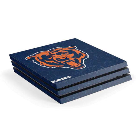 NFL Chicago Bears - Alternate Distressed PlayStation PS4 Skins