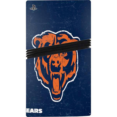 NFL Chicago Bears - Alternate Distressed PS5 Pro Bundle Skin