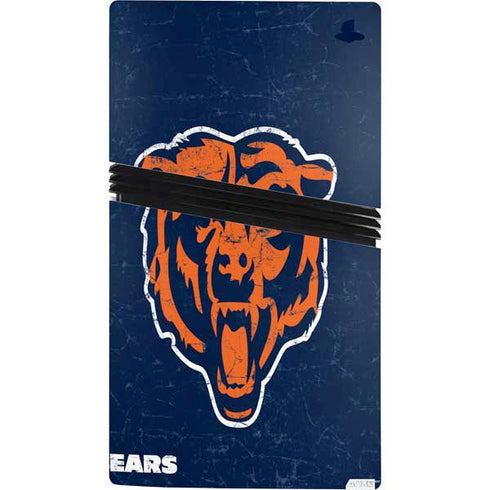 NFL Chicago Bears - Alternate Distressed PS5 Pro Bundle Skin