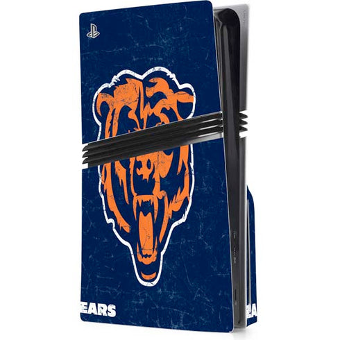 NFL Chicago Bears - Alternate Distressed PlayStation PS5 Skins