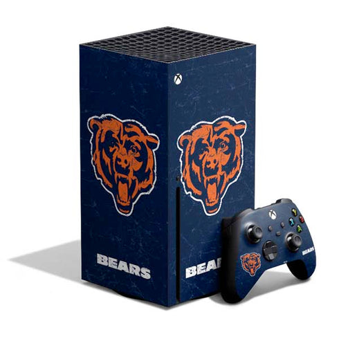NFL Chicago Bears - Alternate Distressed Xbox Series X Skins