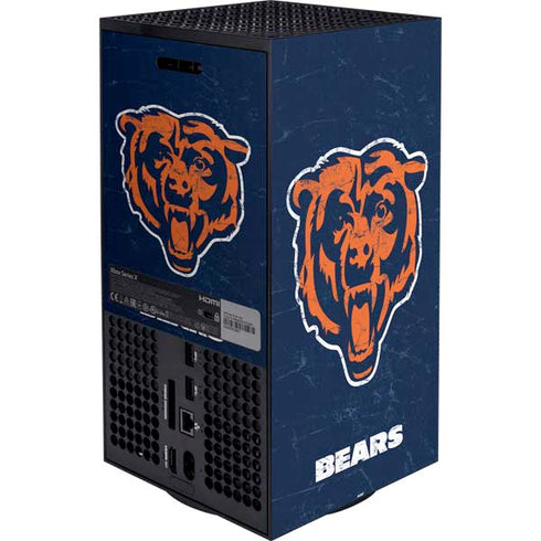 NFL Chicago Bears - Alternate Distressed XBox Series X Digital Edition Bundle Skin