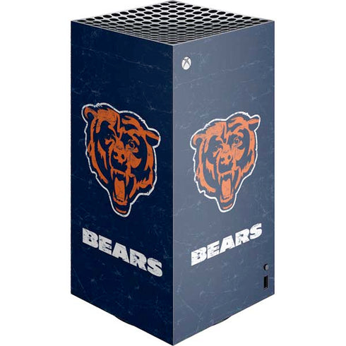 NFL Chicago Bears - Alternate Distressed XBox Series X Digital Edition Console Skin