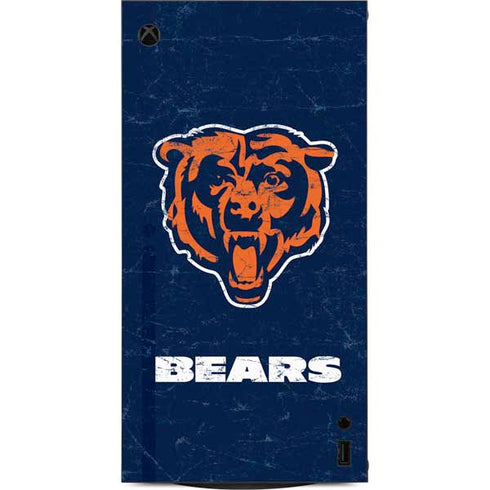 NFL Chicago Bears - Alternate Distressed XBox Series X Digital Edition Console Skin