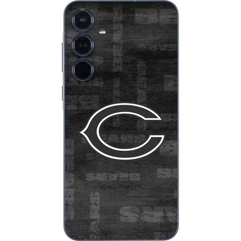 NFL Chicago Bears Black & White Galaxy A35 5G Skin