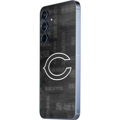 NFL Chicago Bears Black & White Galaxy A35 5G Skin