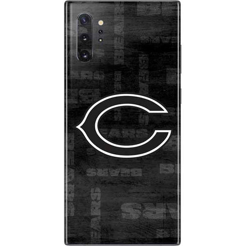 NFL Chicago Bears Black & White Galaxy Note 10 Plus Skin