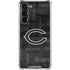 NFL Chicago Bears Black & White Galaxy S24 FE Clear Case