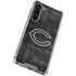 NFL Chicago Bears Black & White Galaxy S24 FE Clear Case