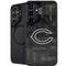 NFL Chicago Bears Black & White Galaxy S24 FE Kickstand Case