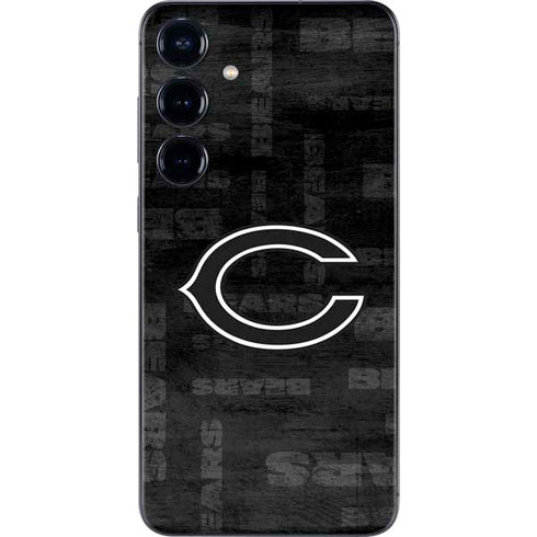 NFL Chicago Bears Black & White Galaxy S24 Plus Skin