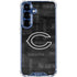 NFL Chicago Bears Black & White Galaxy S25 Plus Clear Case