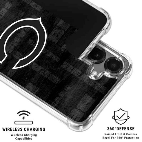 NFL Chicago Bears Black & White Galaxy S26 Clear Case