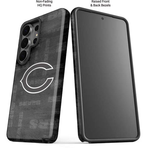 NFL Chicago Bears Black & White Galaxy S26 Ultra Impact Case