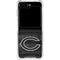 NFL Chicago Bears Black & White Galaxy Z Flip6 Clear Case