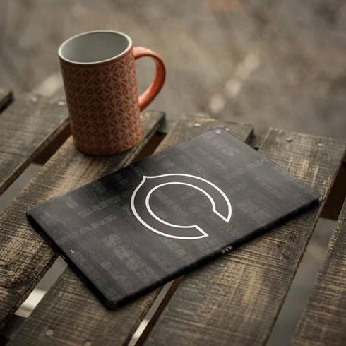 NFL Chicago Bears Black & White iPad Skins