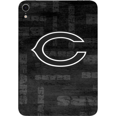 NFL Chicago Bears Black & White Apple iPad Mini Skin