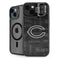 NFL Chicago Bears Black & White iPhone 13 Kickstand Case