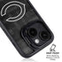 NFL Chicago Bears Black & White iPhone 15 Plus Kickstand Case